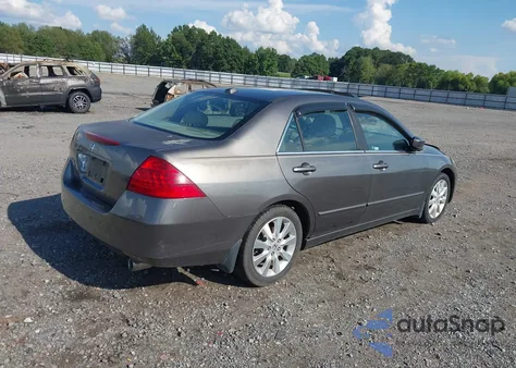 2007 Honda Accord 3.0 Ex из США, поврежденный, VIN 1HGCM66587A076966